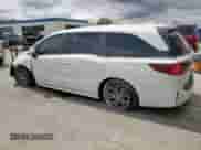2025 Honda Odyssey Touring с VIN 5FNRL6H89SB004709, выставлен на аукционе Copart как лот 62380715 с пробегом 17 356 миль миль и Списание • Salvage title. История ставок и продаж доступна на DreamBid. Изображение 2.