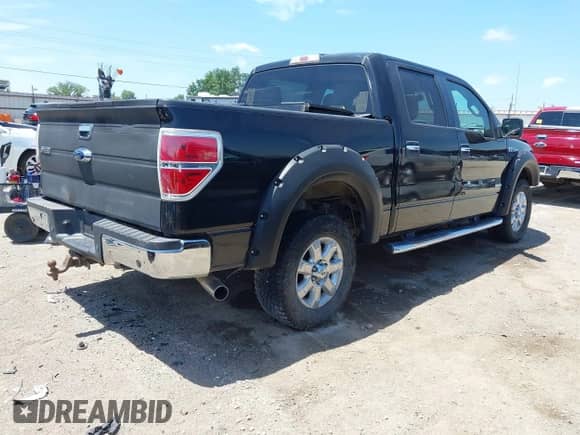 2013 Ford F-150 Lariat with VIN 1FTFW1ET9DKE25809, listed as a IAAI auction lot 42531919 with 247,445 mi miles and . Bid and sale history available at DreamBid. Image 4.