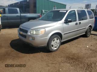 2006 Chevrolet Uplander LS с VIN 1GNDV23L66D113299, выставлен на аукционе Copart как лот 68033015 с пробегом 206 793 миль миль и Чистый • Clean title. История ставок и продаж доступна на DreamBid. Изображение 1.