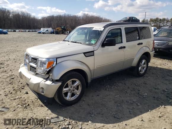 2009 Dodge Nitro SXT with VIN 1D8GU28K69W554000, listed as a Copart auction lot 46223965 with 90,148 mi miles and Salvage title. Bid and sale history available at DreamBid. Image 1.