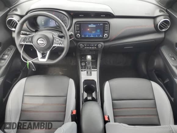 2024 Nissan Kicks SR with VIN 3N1CP5DV5RL528681, listed as a Copart auction lot 67352905 with 12,362 mi miles and Salvage title. Bid and sale history available at DreamBid. Image 8.