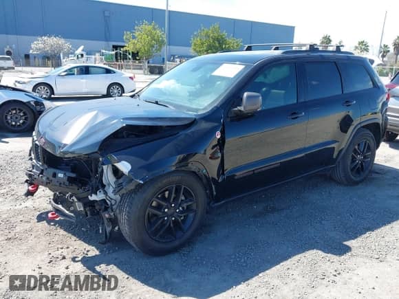 2020 Jeep Grand Cherokee Trailhawk with VIN 1C4RJFLG4LC118975, listed as a IAAI auction lot 41895950 with 106,638 mi miles and . Bid and sale history available at DreamBid. Image 17.
