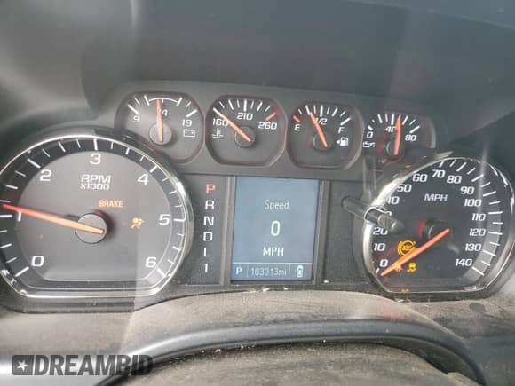 2019 Chevrolet Silverado 2500HD Work Truck z VIN 1GC1KREG7KF227727, wystawiony jako Copart lot #53440745 z przebiegiem 103 013 mil mil oraz Szkoda całkowita • Salvage title. Historia ofert i sprzedaży dostępna na DreamBid. Obrazek 9.