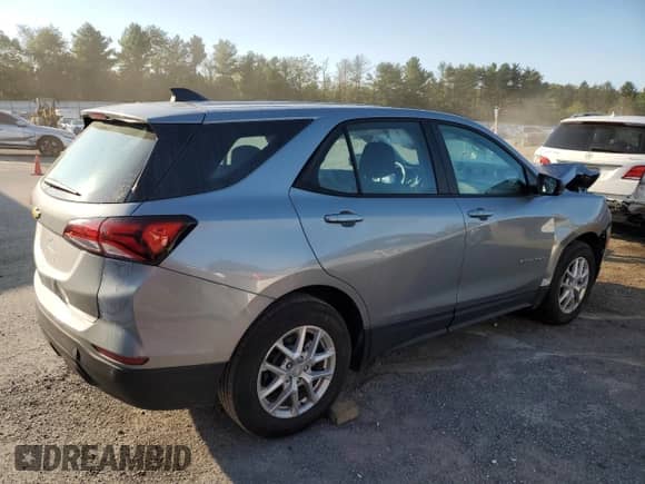 2024 Chevrolet Equinox LS с VIN 3GNAXHEG5RL102258, выставлен на аукционе Copart как лот 71706205 с пробегом 24 382 миль миль и Списание • Salvage title. История ставок и продаж доступна на DreamBid. Изображение 3.