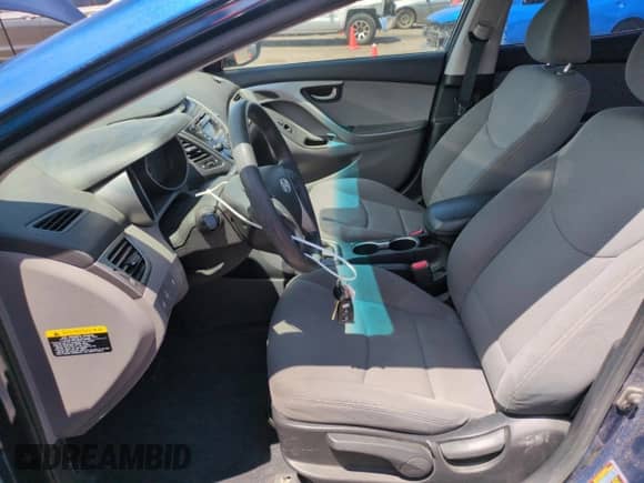 2016 Hyundai Elantra Value Edition with VIN KMHDH4AE9GU632294, listed as a Copart auction lot 65479235 with 110,921 mi miles and Salvage title. Bid and sale history available at DreamBid. Image 7.