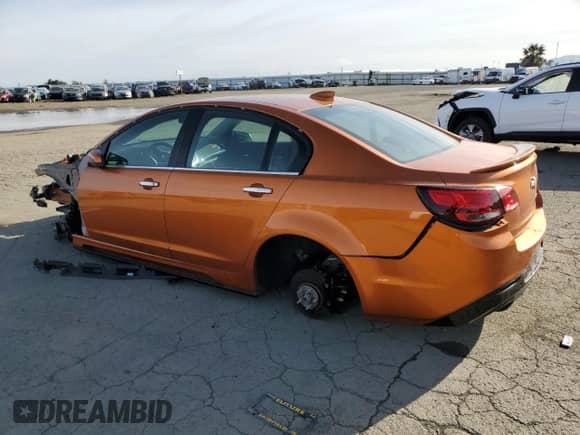 2017 Chevrolet SS with VIN 6G3F15RW3HL300785, listed as a Copart auction lot 49868055 with Not provided miles and Salvage title. Bid and sale history available at DreamBid. Image 2.