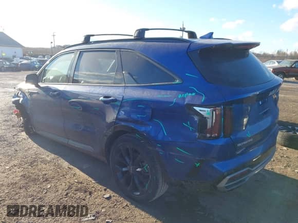 2023 Kia Sorento X-Line SX Prestige with VIN 5XYRKDLF3PG196545, listed as a IAAI auction lot 41453533 with 11,676 mi miles and . Bid and sale history available at DreamBid. Image 18.