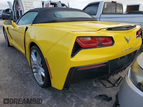 2018 Chevrolet Corvette 3LT с VIN 1G1YF3D70J5104401, выставлен на аукционе Copart как лот 76174614 с пробегом Не указан миль и На запчасти • Non repairable. История ставок и продаж доступна на DreamBid. Изображение 6.