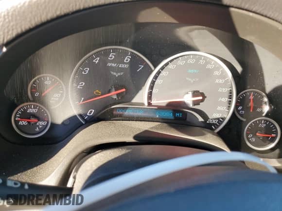 2007 Chevrolet Corvette with VIN 1G1YY26U775116819, listed as a Copart auction lot 79598294 with 63,084 mi miles and Salvage title. Bid and sale history available at DreamBid. Image 9.