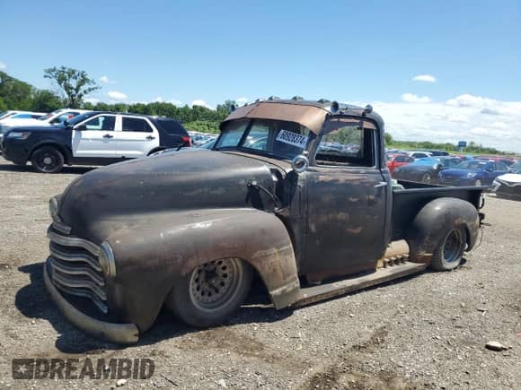1953 Chevrolet Silverado 1500 с VIN B53J014748, выставлен на аукционе Copart как лот 60928374 с пробегом 94 306 миль миль и На запчасти • Non repairable. История ставок и продаж доступна на DreamBid. Изображение 1.