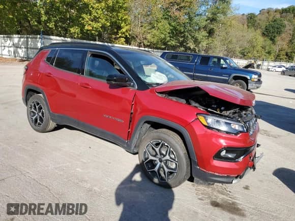 2025 Jeep Compass Limited с VIN 3C4NJDCN9ST577035, выставлен на аукционе Copart как лот 85200915 с пробегом Не указан миль и На запчасти • Non repairable. История ставок и продаж доступна на DreamBid. Изображение 4.