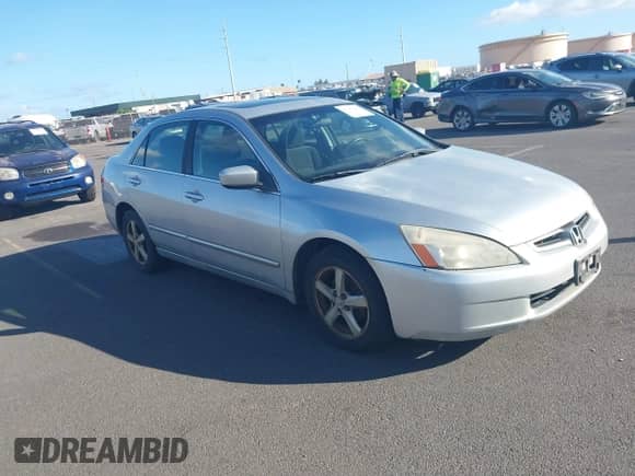 2003 Honda Accord EX z VIN JHMCM55623C068037, wystawiony jako IAAI lot #41216483 z przebiegiem 194 327 mil mil oraz . Historia ofert i sprzedaży dostępna na DreamBid. Obrazek 1.