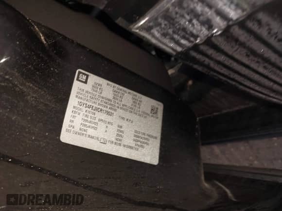 2012 Cadillac Escalade with VIN 1GYS4FEJ8CR179531, listed as a IAAI auction lot 41372511 with Not provided miles and . Bid and sale history available at DreamBid. Image 9.