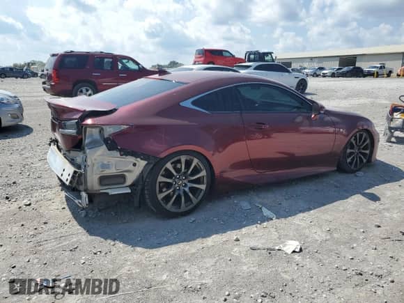 2017 Lexus RC 200t с VIN JTHHA5BC0H5007502, выставлен на аукционе Copart как лот 80341195 с пробегом 94 041 миль миль и Списание • Salvage title. История ставок и продаж доступна на DreamBid. Изображение 3.