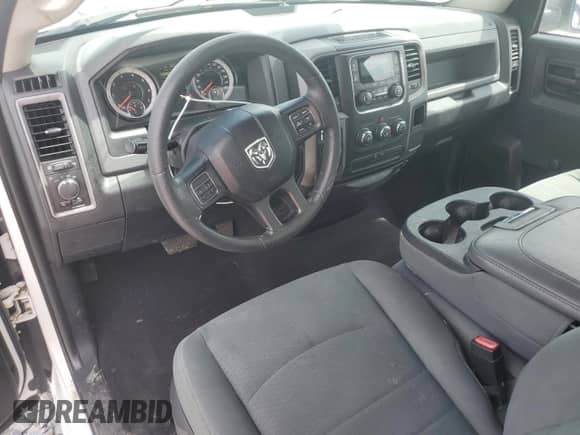 2016 Ram 1500 Tradesman with VIN 3C6JR6DG6GG343509, listed as a Copart auction lot 80655195 with 120,834 mi miles and Salvage title. Bid and sale history available at DreamBid. Image 8.