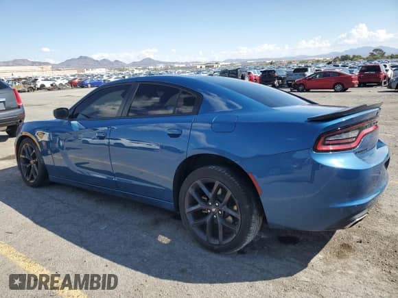 2022 Dodge Charger SXT с VIN 2C3CDXBG2NH217299, выставлен на аукционе Copart как лот 84484475 с пробегом 24 627 миль миль и Списание • Salvage title. История ставок и продаж доступна на DreamBid. Изображение 2.