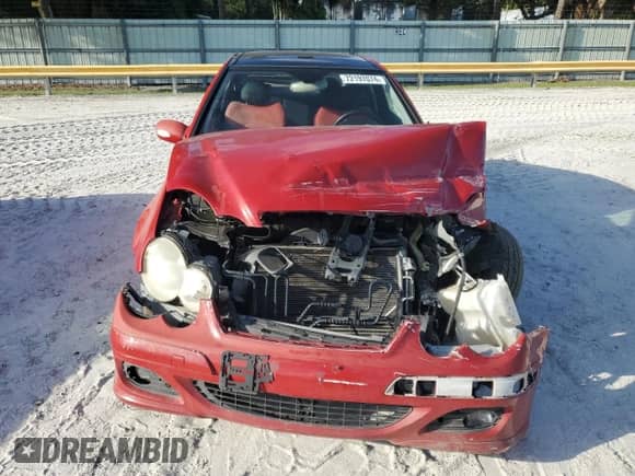 2005 Mercedes-Benz C 230 Kompressor z VIN WDBRN40J55A751409, wystawiony jako Copart lot #72197074 z przebiegiem 136 353 mil mil oraz Nie do naprawy • Non repairable. Historia ofert i sprzedaży dostępna na DreamBid. Obrazek 5.