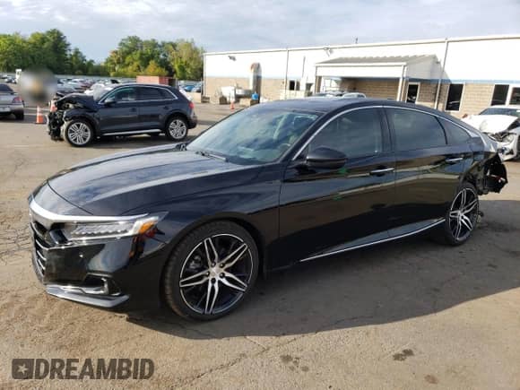 2021 Honda Accord Touring с VIN 1HGCV2F9XMA019415, выставлен на аукционе Copart как лот 83937205 с пробегом 47 875 миль миль и Списание • Salvage title. История ставок и продаж доступна на DreamBid. Изображение 1.