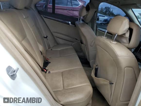2011 Mercedes-Benz C 300 Sport with VIN WDDGF5EB1BR160980, listed as a Copart auction lot 84761825 with 152,217 mi miles and Salvage title. Bid and sale history available at DreamBid. Image 10.