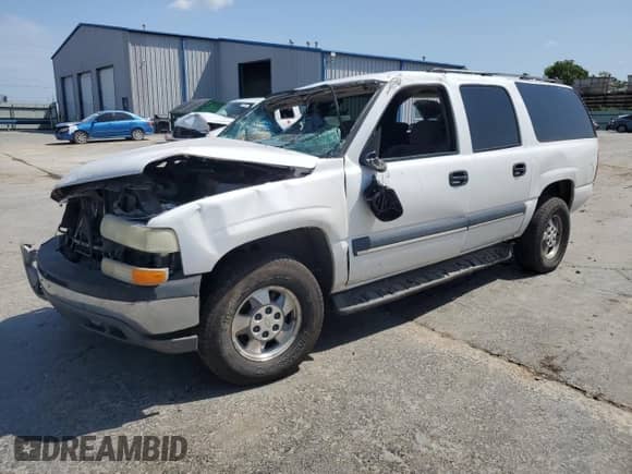 2003 Chevrolet Suburban LT z VIN 3GNEC16Z63G112415, wystawiony jako Copart lot #64271614 z przebiegiem 348 302 mil mil oraz Szkoda całkowita • Salvage title. Historia ofert i sprzedaży dostępna na DreamBid. Obrazek 1.