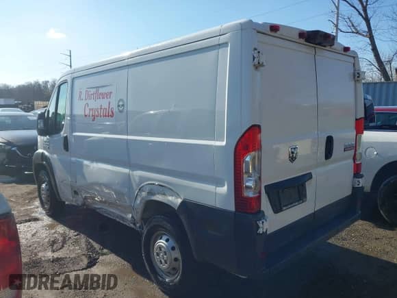 2017 Ram ProMaster Cargo z VIN 3C6TRVNG7HE514346, wystawiony jako IAAI lot #41480227 z przebiegiem 36 722 mil mil oraz . Historia ofert i sprzedaży dostępna na DreamBid. Obrazek 3.