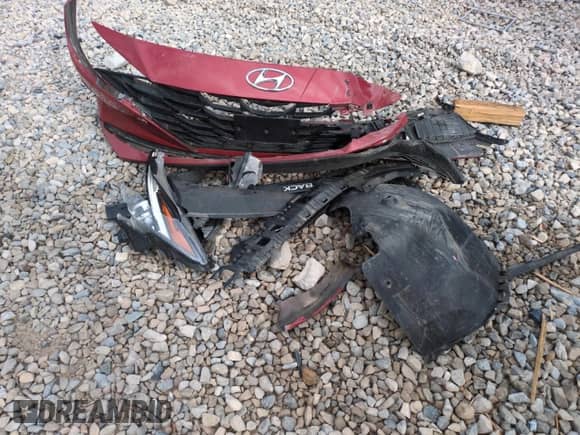 2023 Hyundai Elantra SE with VIN KMHLL4AG1PU456644, listed as a Copart auction lot 69875055 with 38,010 mi miles and Salvage title. Bid and sale history available at DreamBid. Image 12.