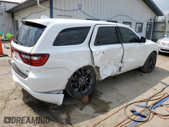 2022 Dodge Durango GT Plus with VIN 1C4RDHDG7NC190046, listed as a Copart auction lot 60263975 with 45,216 mi miles and Salvage title. Bid and sale history available at DreamBid. Image 3.