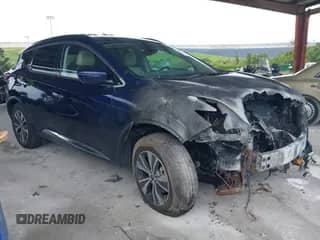 2023 Nissan Murano SV with VIN 5N1AZ2BJ0PC102463, listed as a IAAI auction lot 42752101 with Not provided miles and . Bid and sale history available at DreamBid. Image 1.