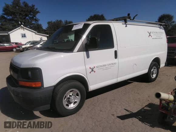 2017 Chevrolet Express Cargo с VIN 1GCWGAFF4H1336232, выставлен на аукционе IAAI как лот 43522955 с пробегом Не указан миль и . История ставок и продаж доступна на DreamBid. Изображение 2.