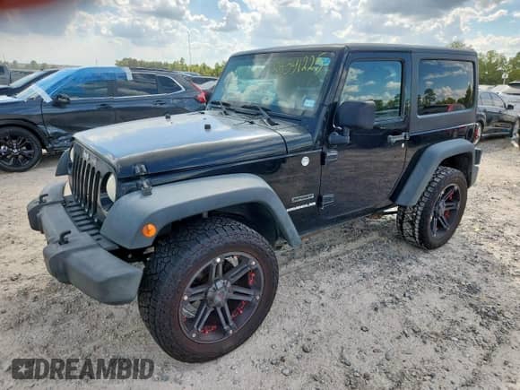 2012 Jeep Wrangler Sport with VIN 1C4AJWAG8CL284450, listed as a Copart auction lot 85391225 with 315,636 mi miles and Clean title. Bid and sale history available at DreamBid. Image 1.