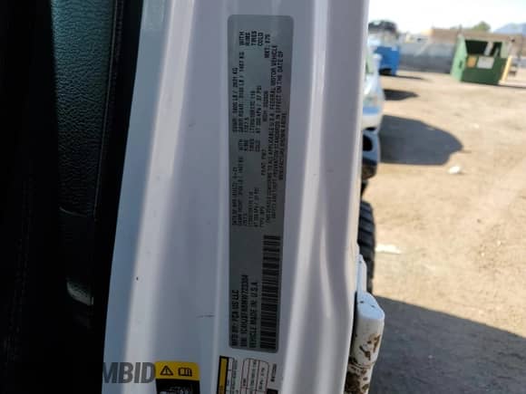 2021 Jeep Wrangler Unlimited Rubicon with VIN 1C4HJXFN8MW723304, listed as a Copart auction lot 68674255 with 69,170 mi miles and Salvage title. Bid and sale history available at DreamBid. Image 12.