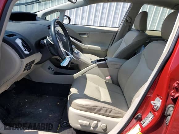 2012 Toyota Prius One with VIN JTDKN3DU7C1536077, listed as a Copart auction lot 59221505 with 142,152 mi miles and Salvage title. Bid and sale history available at DreamBid. Image 7.