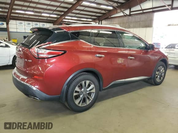 2015 Nissan Murano S with VIN 5N1AZ2MH6FN237704, listed as a Copart auction lot 66325995 with 108,919 mi miles and Salvage title. Bid and sale history available at DreamBid. Image 3.