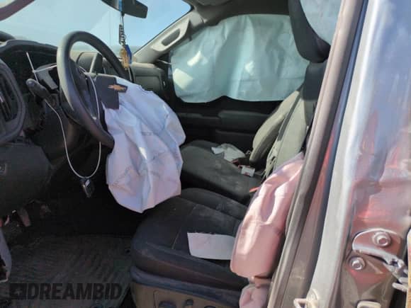 2024 Chevrolet Silverado 1500 Custom with VIN 3GCPABEK5RG119642, listed as a Copart auction lot 60936465 with Not provided miles and Salvage title. Bid and sale history available at DreamBid. Image 7.
