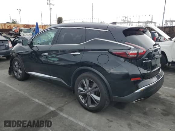 2021 Nissan Murano Platinum with VIN 5N1AZ2DJ4MC111546, listed as a Copart auction lot 49166075 with 85,806 mi miles and Salvage title. Bid and sale history available at DreamBid. Image 2.