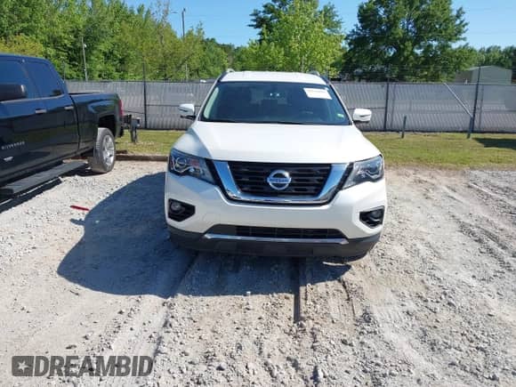 2019 Nissan Pathfinder SV with VIN 5N1DR2MM8KC621063, listed as a IAAI auction lot 42139694 with 129,656 mi miles and . Bid and sale history available at DreamBid. Image 6.