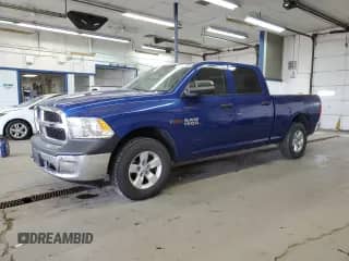 2016 Ram 1500 Tradesman z VIN 1C6RR7SM6GS132143, wystawiony jako Copart lot #47681305 z przebiegiem 80 372 mil mil oraz Czysty tytuł • Clean title. Historia ofert i sprzedaży dostępna na DreamBid. Obrazek 1.
