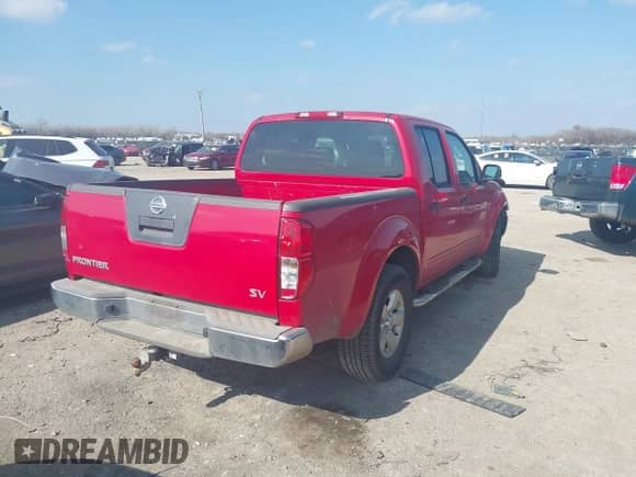 2011 Nissan Frontier SV with VIN 1N6AD0ER7BC449013, listed as a IAAI auction lot 41505120 with 56,020 mi miles and . Bid and sale history available at DreamBid. Image 4.