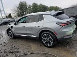2024 Chevrolet Equinox EV LT with VIN 3GN7DLRPXRS254283, listed as a Copart auction lot 82341894 with Not provided miles and Salvage title. Bid and sale history available at DreamBid. Image 2.