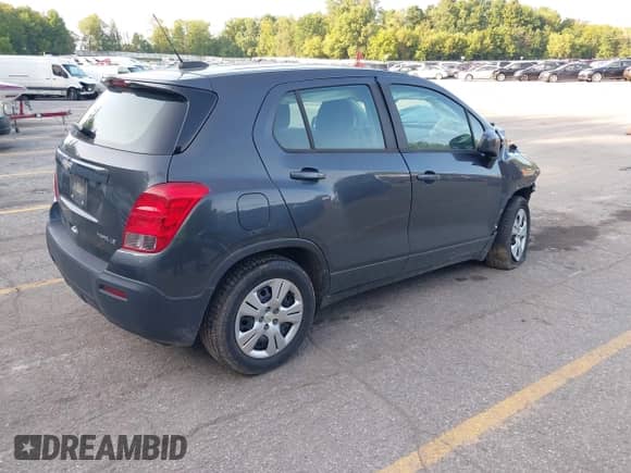 2016 Chevrolet Trax LS с VIN 3GNCJKSB7GL279715, выставлен на аукционе IAAI как лот 43158953 с пробегом 49 221 миль миль и . История ставок и продаж доступна на DreamBid. Изображение 4.