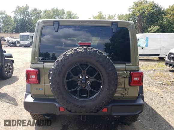 2025 Jeep Wrangler Sport S с VIN 1C4RJXN69SW604463, выставлен на аукционе Copart как лот 71817055 с пробегом Не указан миль и Списание • Salvage title. История ставок и продаж доступна на DreamBid. Изображение 6.