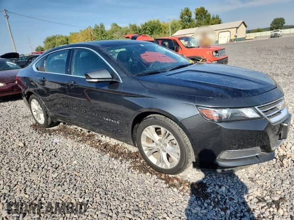 2015 Chevrolet Impala LT with VIN 2G1125S30F9179747, listed as a Copart auction lot 80479195 with 67,876 mi miles and Salvage title. Bid and sale history available at DreamBid. Image 4.