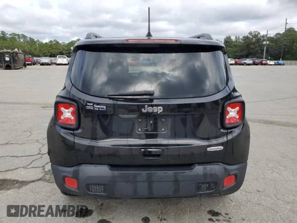 2018 Jeep Renegade Altitude with VIN ZACCJABB0JPJ51038, listed as a Copart auction lot 84776665 with 52,818 mi miles and Salvage title. Bid and sale history available at DreamBid. Image 6.