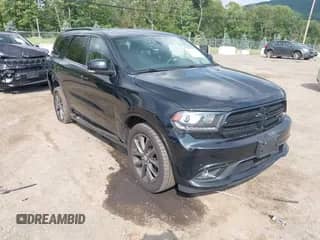 2017 Dodge Durango GT with VIN 1C4RDJDG1HC833809, listed as a IAAI auction lot 42754227 with 143,152 mi miles and . Bid and sale history available at DreamBid. Image 1.