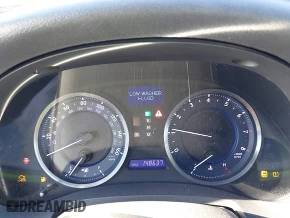 2011 Lexus IS 350 with VIN JTHBE5C24B5027260, listed as a IAAI auction lot 43476731 with 148,637 mi miles and . Bid and sale history available at DreamBid. Image 7.