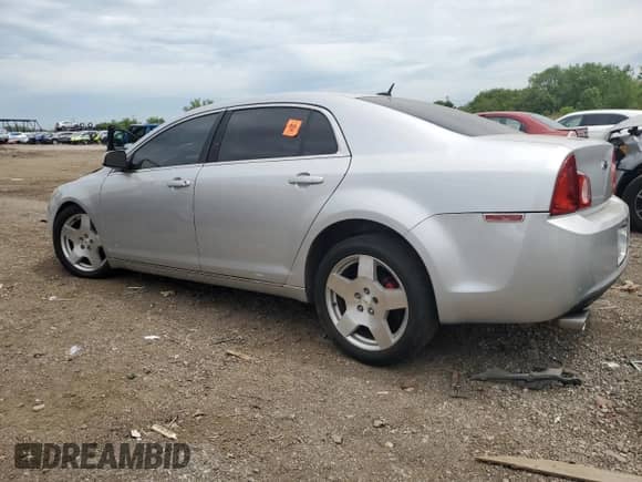 2010 Chevrolet Malibu 2LT with VIN 1G1ZD5E76AF191882, listed as a Copart auction lot 58566315 with Not provided miles and Salvage title. Bid and sale history available at DreamBid. Image 2.