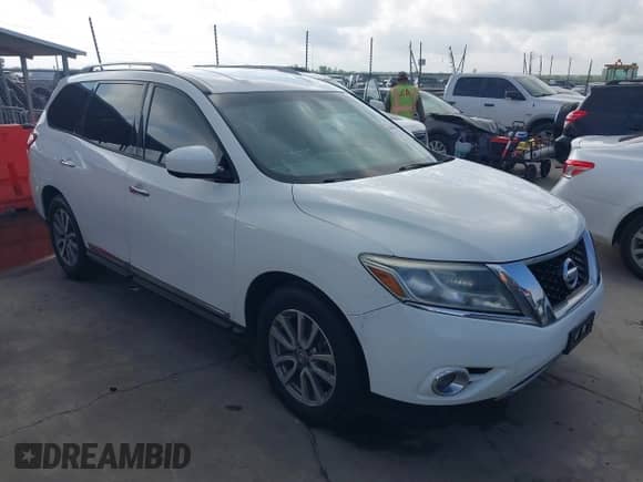2015 Nissan Pathfinder SV с VIN 5N1AR2MN9FC686750, выставлен на аукционе IAAI как лот 42661347 с пробегом 153 937 миль миль и . История ставок и продаж доступна на DreamBid. Изображение 1.