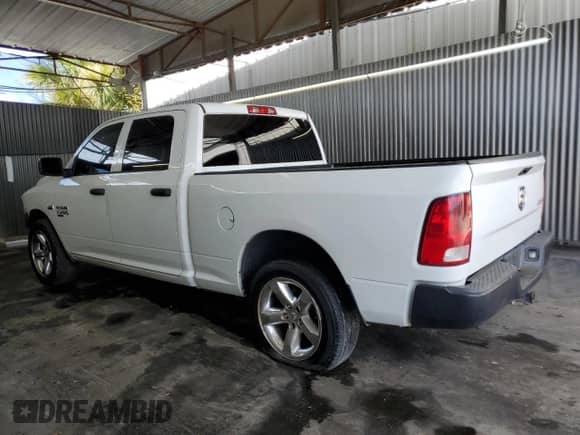 2019 Ram 1500 Tradesman z VIN 1C6RR7ST9KS612421, wystawiony jako Copart lot #64072965 z przebiegiem 173 123 mil mil oraz Czysty tytuł • Clean title. Historia ofert i sprzedaży dostępna na DreamBid. Obrazek 2.