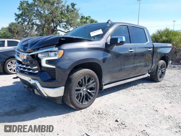 2024 Chevrolet Silverado 1500 LTZ с VIN 1GCUDGE86RZ157750, выставлен на аукционе IAAI как лот 41869533 с пробегом 28 092 миль миль и . История ставок и продаж доступна на DreamBid. Изображение 2.