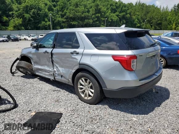 2020 Ford Explorer with VIN 1FMSK7BH3LGB80385, listed as a Copart auction lot 64231865 with 50,029 mi miles and Salvage title. Bid and sale history available at DreamBid. Image 2.